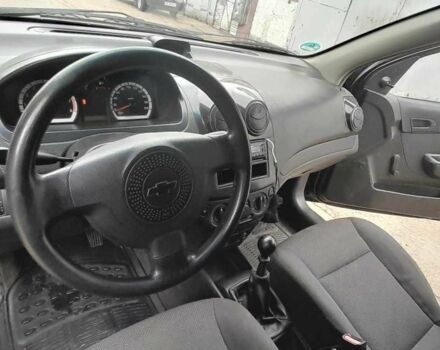 Черный Шевроле Авео, объемом двигателя 1.5 л и пробегом 186 тыс. км за 3000 $, фото 3 на Automoto.ua