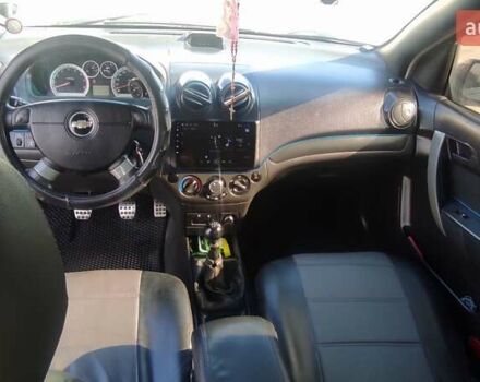 Черный Шевроле Авео, объемом двигателя 1.5 л и пробегом 221 тыс. км за 3300 $, фото 6 на Automoto.ua