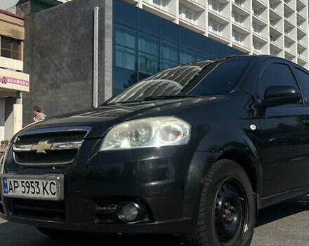 Черный Шевроле Авео, объемом двигателя 1.5 л и пробегом 253 тыс. км за 3999 $, фото 1 на Automoto.ua