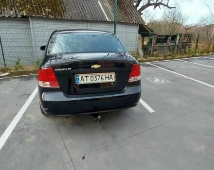 Черный Шевроле Авео, объемом двигателя 1.5 л и пробегом 327 тыс. км за 3450 $, фото 3 на Automoto.ua