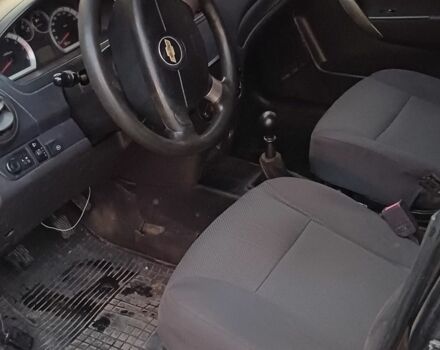 Черный Шевроле Авео, объемом двигателя 1.5 л и пробегом 240 тыс. км за 2400 $, фото 3 на Automoto.ua