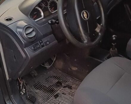 Черный Шевроле Авео, объемом двигателя 1.5 л и пробегом 240 тыс. км за 2400 $, фото 4 на Automoto.ua