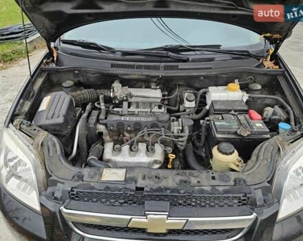 Черный Шевроле Авео, объемом двигателя 1.5 л и пробегом 179 тыс. км за 4000 $, фото 23 на Automoto.ua