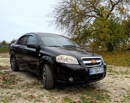Черный Шевроле Авео, объемом двигателя 1.5 л и пробегом 199 тыс. км за 3899 $, фото 4 на Automoto.ua