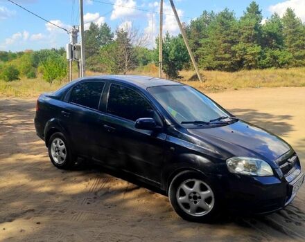 Черный Шевроле Авео, объемом двигателя 1.5 л и пробегом 220 тыс. км за 3200 $, фото 2 на Automoto.ua