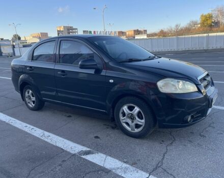 Черный Шевроле Авео, объемом двигателя 1.5 л и пробегом 250 тыс. км за 2900 $, фото 3 на Automoto.ua