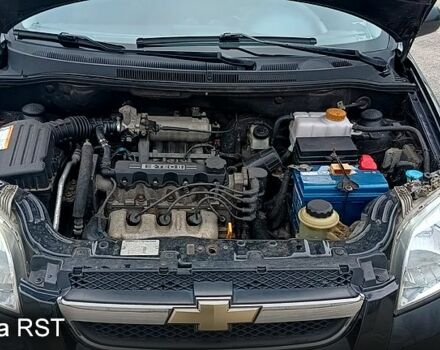 Черный Шевроле Авео, объемом двигателя 1.5 л и пробегом 200 тыс. км за 4600 $, фото 8 на Automoto.ua