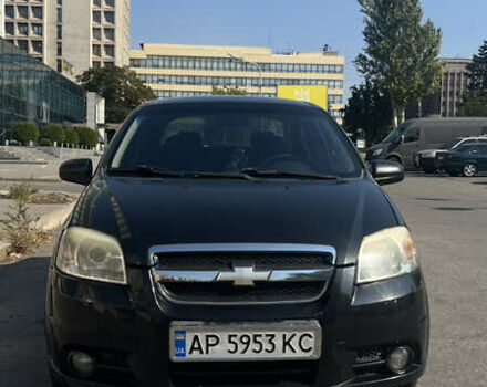 Черный Шевроле Авео, объемом двигателя 1.5 л и пробегом 253 тыс. км за 3999 $, фото 2 на Automoto.ua