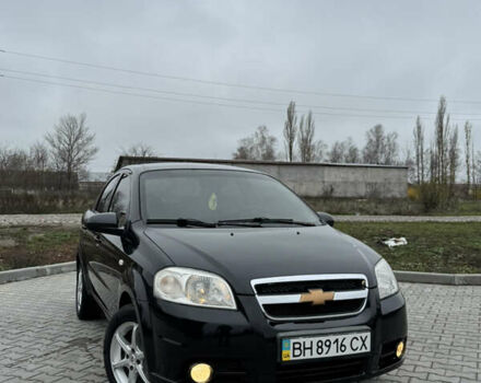 Черный Шевроле Авео, объемом двигателя 1.5 л и пробегом 201 тыс. км за 4300 $, фото 1 на Automoto.ua