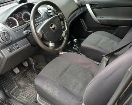 Черный Шевроле Авео, объемом двигателя 1.5 л и пробегом 220 тыс. км за 3500 $, фото 5 на Automoto.ua