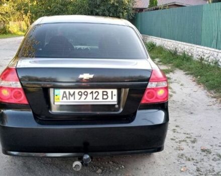 Черный Шевроле Авео, объемом двигателя 1.5 л и пробегом 190 тыс. км за 3000 $, фото 12 на Automoto.ua