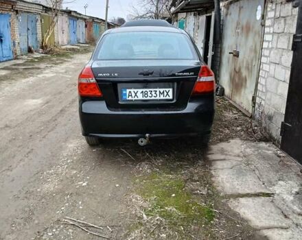 Черный Шевроле Авео, объемом двигателя 1.5 л и пробегом 220 тыс. км за 3500 $, фото 6 на Automoto.ua