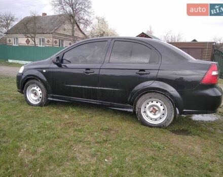 Черный Шевроле Авео, объемом двигателя 1.5 л и пробегом 240 тыс. км за 3000 $, фото 1 на Automoto.ua
