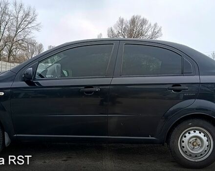 Черный Шевроле Авео, объемом двигателя 1.5 л и пробегом 200 тыс. км за 4600 $, фото 2 на Automoto.ua