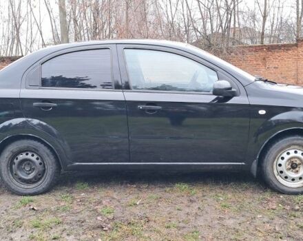 Черный Шевроле Авео, объемом двигателя 1.5 л и пробегом 216 тыс. км за 4000 $, фото 3 на Automoto.ua