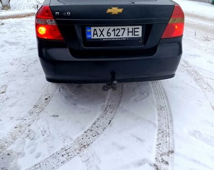 Черный Шевроле Авео, объемом двигателя 1.5 л и пробегом 188 тыс. км за 3500 $, фото 6 на Automoto.ua