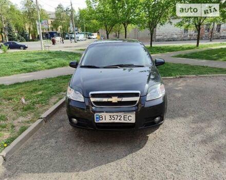 Черный Шевроле Авео, объемом двигателя 1.5 л и пробегом 108 тыс. км за 4500 $, фото 1 на Automoto.ua
