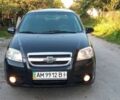 Черный Шевроле Авео, объемом двигателя 1.5 л и пробегом 190 тыс. км за 3000 $, фото 2 на Automoto.ua