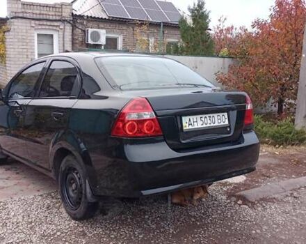Черный Шевроле Авео, объемом двигателя 1.5 л и пробегом 187 тыс. км за 3300 $, фото 4 на Automoto.ua
