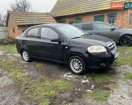 Черный Шевроле Авео, объемом двигателя 1.5 л и пробегом 253 тыс. км за 3900 $, фото 4 на Automoto.ua