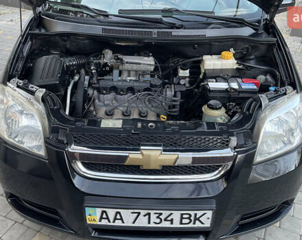 Черный Шевроле Авео, объемом двигателя 1.5 л и пробегом 193 тыс. км за 3800 $, фото 14 на Automoto.ua