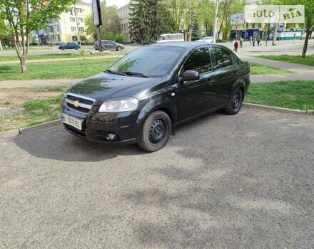 Черный Шевроле Авео, объемом двигателя 1.5 л и пробегом 108 тыс. км за 4500 $, фото 2 на Automoto.ua