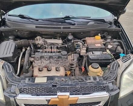 Черный Шевроле Авео, объемом двигателя 1.5 л и пробегом 280 тыс. км за 4350 $, фото 12 на Automoto.ua