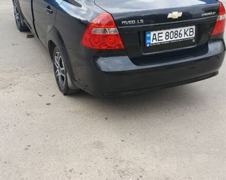 Черный Шевроле Авео, объемом двигателя 1.5 л и пробегом 185 тыс. км за 4599 $, фото 2 на Automoto.ua