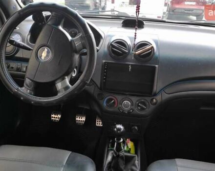 Черный Шевроле Авео, объемом двигателя 1.5 л и пробегом 221 тыс. км за 3300 $, фото 10 на Automoto.ua