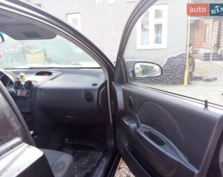 Черный Шевроле Авео, объемом двигателя 1.5 л и пробегом 188 тыс. км за 3600 $, фото 3 на Automoto.ua