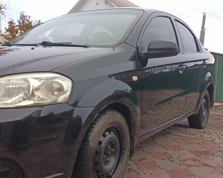 Черный Шевроле Авео, объемом двигателя 1.5 л и пробегом 187 тыс. км за 3300 $, фото 1 на Automoto.ua