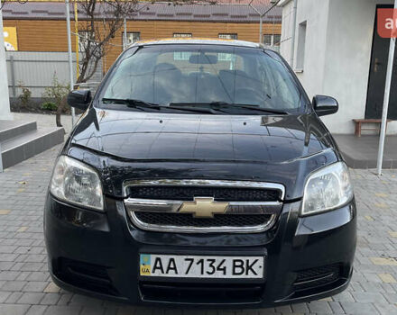 Черный Шевроле Авео, объемом двигателя 1.5 л и пробегом 193 тыс. км за 3800 $, фото 1 на Automoto.ua