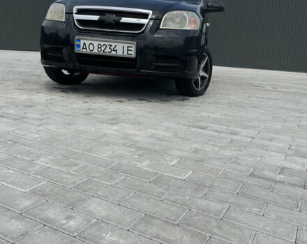 Черный Шевроле Авео, объемом двигателя 1.5 л и пробегом 275 тыс. км за 4500 $, фото 1 на Automoto.ua