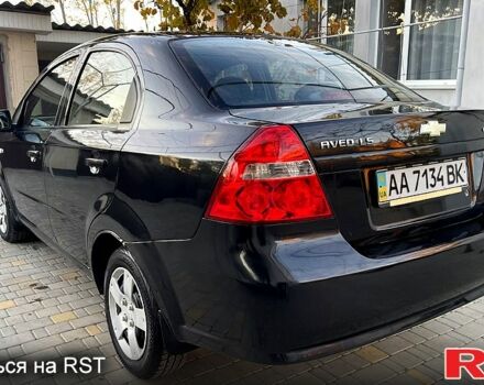 Черный Шевроле Авео, объемом двигателя 1.5 л и пробегом 191 тыс. км за 3600 $, фото 2 на Automoto.ua