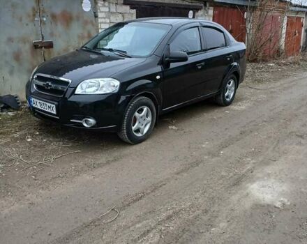 Черный Шевроле Авео, объемом двигателя 1.5 л и пробегом 220 тыс. км за 3500 $, фото 3 на Automoto.ua