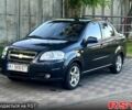 Черный Шевроле Авео, объемом двигателя 1.5 л и пробегом 159 тыс. км за 3650 $, фото 1 на Automoto.ua