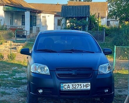 Черный Шевроле Авео, объемом двигателя 1.5 л и пробегом 180 тыс. км за 4500 $, фото 2 на Automoto.ua