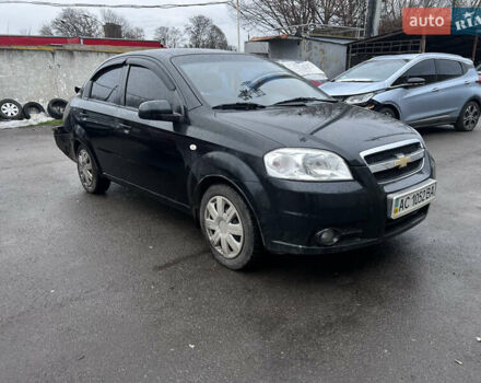 Черный Шевроле Авео, объемом двигателя 1.5 л и пробегом 155 тыс. км за 2150 $, фото 3 на Automoto.ua