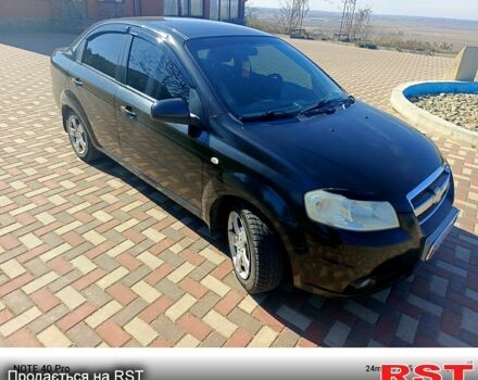 Черный Шевроле Авео, объемом двигателя 1.5 л и пробегом 185 тыс. км за 4100 $, фото 1 на Automoto.ua