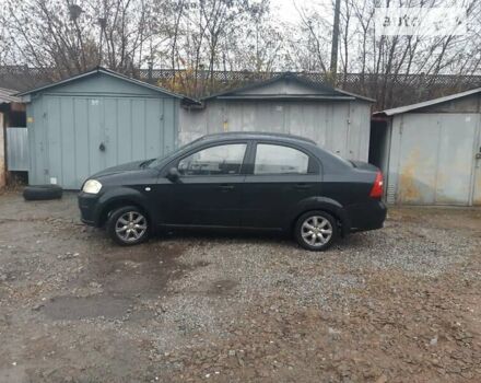 Черный Шевроле Авео, объемом двигателя 1.5 л и пробегом 260 тыс. км за 3500 $, фото 4 на Automoto.ua