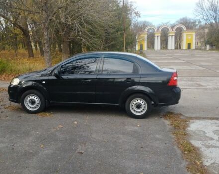 Черный Шевроле Авео, объемом двигателя 1.5 л и пробегом 187 тыс. км за 3450 $, фото 2 на Automoto.ua