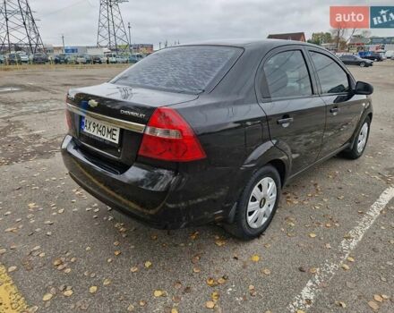 Черный Шевроле Авео, объемом двигателя 1.5 л и пробегом 256 тыс. км за 4600 $, фото 4 на Automoto.ua