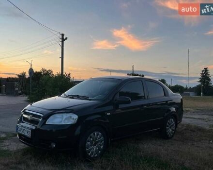 Черный Шевроле Авео, объемом двигателя 1.5 л и пробегом 163 тыс. км за 5500 $, фото 3 на Automoto.ua