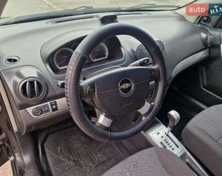 Черный Шевроле Авео, объемом двигателя 1.5 л и пробегом 256 тыс. км за 4600 $, фото 15 на Automoto.ua