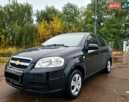 Черный Шевроле Авео, объемом двигателя 1.5 л и пробегом 213 тыс. км за 4300 $, фото 2 на Automoto.ua