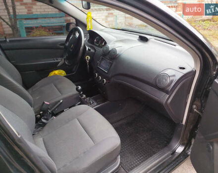 Черный Шевроле Авео, объемом двигателя 1.5 л и пробегом 200 тыс. км за 3700 $, фото 4 на Automoto.ua