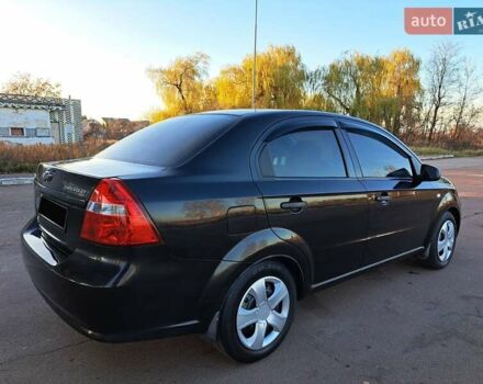 Черный Шевроле Авео, объемом двигателя 1.5 л и пробегом 275 тыс. км за 4300 $, фото 4 на Automoto.ua