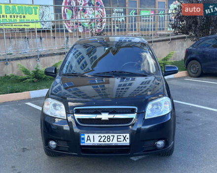 Черный Шевроле Авео, объемом двигателя 1.5 л и пробегом 228 тыс. км за 3900 $, фото 1 на Automoto.ua