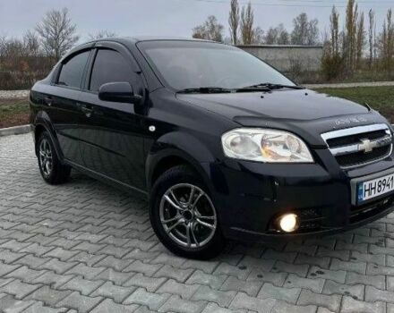 Черный Шевроле Авео, объемом двигателя 1.5 л и пробегом 85 тыс. км за 5500 $, фото 7 на Automoto.ua
