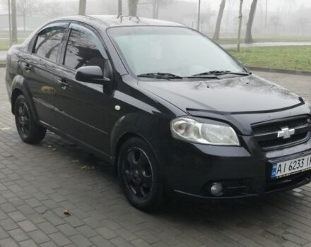 Черный Шевроле Авео, объемом двигателя 1.5 л и пробегом 240 тыс. км за 3600 $, фото 5 на Automoto.ua